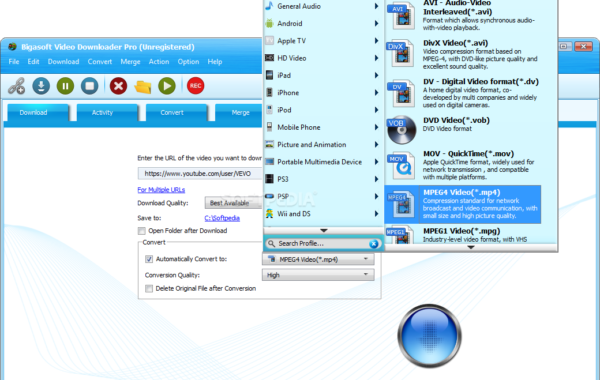 Bigasoft Video Downloader Pro 3.25.5.8463 Crack + Serial Key Download 2023